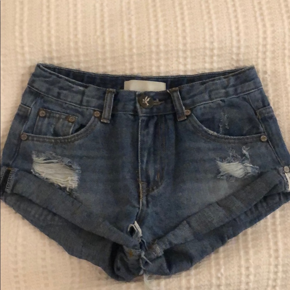 One Teaspoon denim shorts KIDS